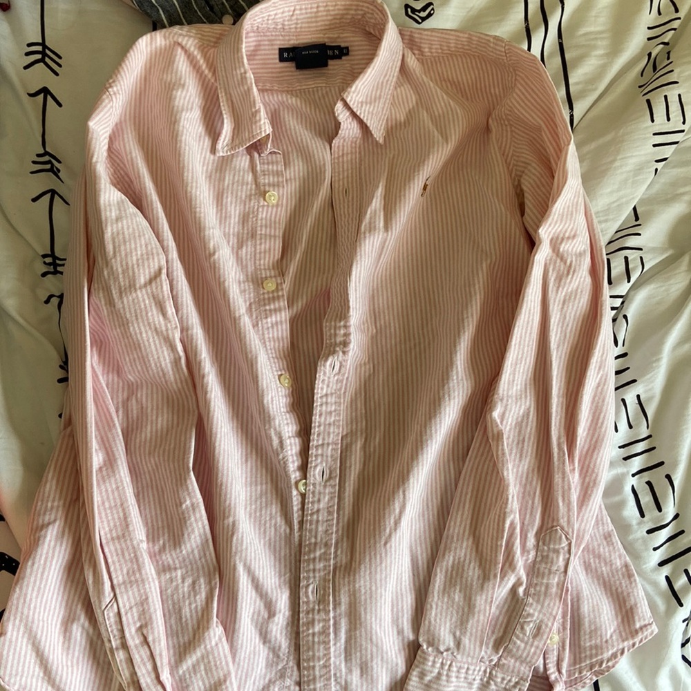 Ralph Lauren pinstripe button down